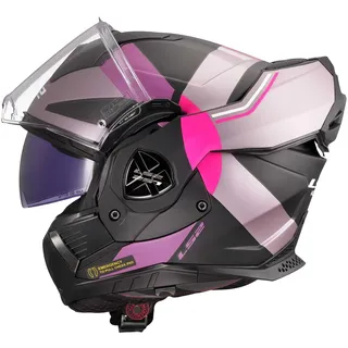 LS2 ADVANT X ULTRA Matt Grau/Lila XXL