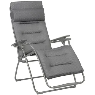 Lafuma Futura BeComfort Relaxsessel 70 x 83 x 117 cm silber klappbar
