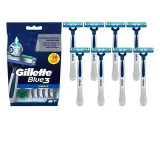Gillette Blue 3 Simple Einwegrasierer Für Männer X8