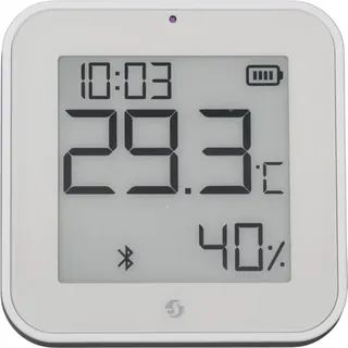 Shelly Blu ZB H&T Display white Temperatur- & Feuchtigkeitssensor Bluetooth Zigbee weiß