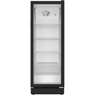 PKM GKS168B Getränkekühlschrank (300 l, 1695 mm hoch, Schwarz)