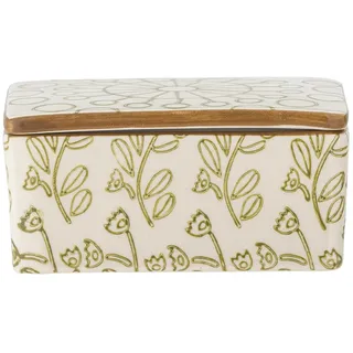 Bloomingville Maple Butterdose, aus Steingut,