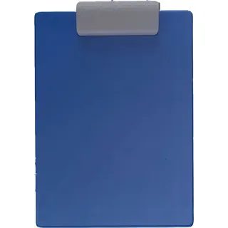 Alco Klemmbrett A4 Kunststoff Blau 12 St.