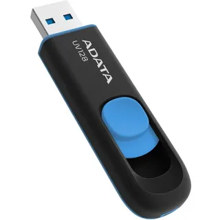 ADATA UV128 blau 256GB, USB-A 3.0 (AUV128-256G-RBE)