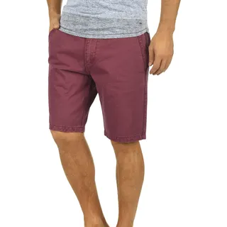 !Solid Chinoshorts SOLID "Chinoshorts SDPinhel", Herren, Gr. XL, N-Gr, rot (wine rot), Obermaterial: 100% Baumwolle CO., Hosen Chinoshorts