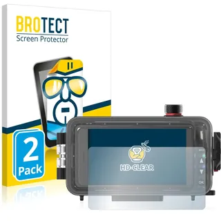 BROTECT (2 Stück Schutzfolie für SeaLife SL400 Displayschutz Folie Made in Germany, Ultra-Klar