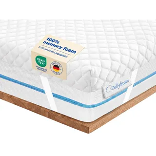 DAILYDREAM Deluxe Memory Foam Topper 140 x 200 cm