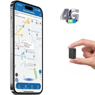 TKMARS Mini GPS Tracker 4G, 1500mAh 60 Tage Langzeitbatterie | magnetischer Live Ortungsgerät Sender ABO erforderlich, APP/Web-Tracking und Alarme, einstellbar Aktualisierungsintervall