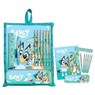 Bluey Life Schreibwarenset mit Halter