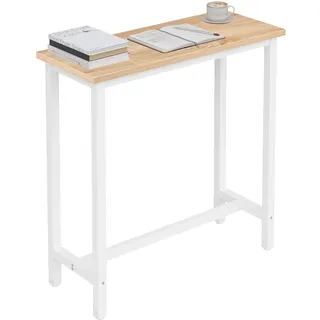 Woltu Bartisch 100 x 40 x 100 cm Beige