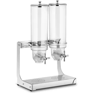 Royal Catering Müslispender 2 x 3,5 L, 2 Behälter