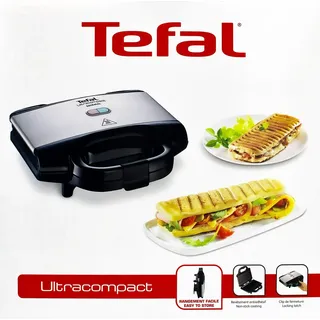 Tefal ULTRACOMPACT Sandwich-Toaster 700 W Schwarz,