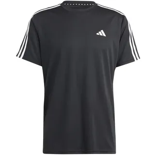 adidas Train Essentials 3-Streifen Training T-Shirt Black / White M