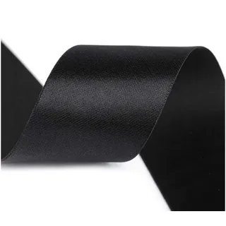 maDDma Gummiband Satin schwarz 2 m x 5 cm