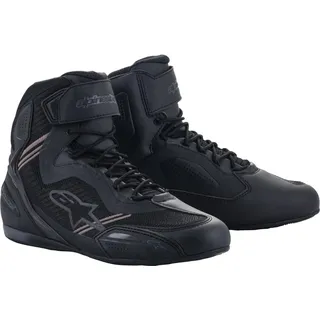 Alpinestars Faster 3 Rideknit Motorradschuhe schwarz-grau, Größe 46