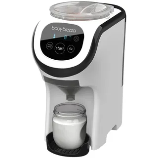 Baby Brezza Flaschenwärmer Formula Pro Mini: automatischer kompakter Flaschenzubereiter weiß