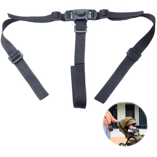 3 Punkt Gurt Sicherheitsgurt, Verstellbarer Hochstuhl-Sicherheitsgurte Multifunktional Kinderschutzgurt Universal Anschnallgurt für Baby Kinderwagen Ersatz-Sicherheitsgurte für Buggy Kindersitz