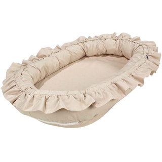 Alvi Kuschelnest Volant Organic Cotton, natur