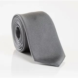Monti Krawatte MONTI "RAUL", Herren, grau, Seide, Krawatten, aus reiner Seide mit edler Twill-Struktur – 7 cm breit