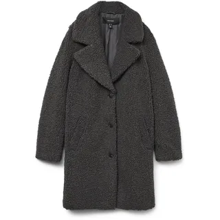 Vero Moda Teddymantel in Anthrazit - XS