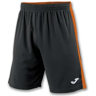 Joma Tokio II Shorts für Herren, Herren, Shorts, 100684, Mehrfarbig (Schwarz/Orange), 6XS-5XS