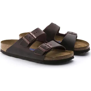 Birkenstock Arizona Weichbettung Naturleder geölt schmal habana 41