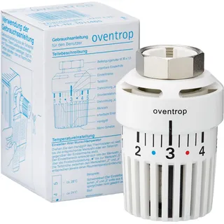 OVENTROP Thermostatkopf Uni LH M 30 x 1,5 mit Nullstellung 7-28 Grad C