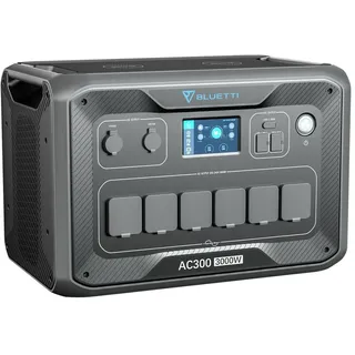 Bluetti AC300 Powerstation LiFePO 4 Schwarz
