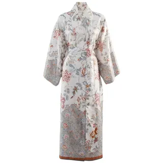 Bassetti Kimono bassetti Kimono, Gürtel, hohe Druckqualität mit beständigen Farben beige S-M