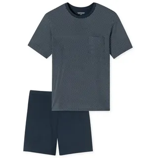 SCHIESSER Schlafanzug kurz Blau 62