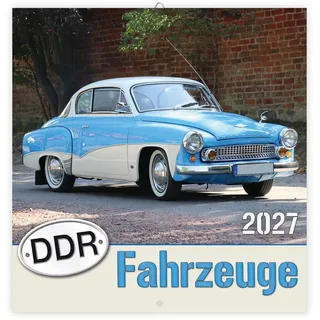 Trötsch Verlag TRÖTSCH - Broschürenkalender DDR Fahrzeuge 2027