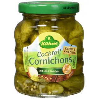 Kühne Cornichons Kräuter, 212ml