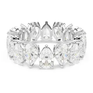 Swarovski Damenring Matrix Vittore Ring, Tropfenschliff, weiß - 55