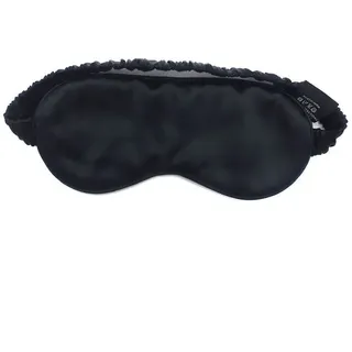 Uniq Luxus Schlafmaske aus 100% Seide - Schwarz 1 St