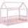80 x 160 cm Kiefer massiv rosa