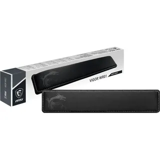 MSI Vigor-WR01, Memory-Schaum, Gummi, Schwarz, 432 mm, 86 mm, 25 mm, 300 g - Schwarz
