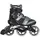 Inline Skate Black Grey für Fitness für Damen und Herren