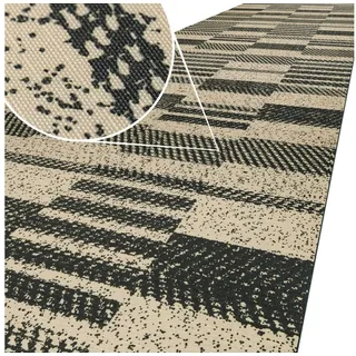 ANRO Küchenteppich Küchenläufer Teppich Läufer Küche waschbar rutschfest Barcode Abwaschbar 160 x 52cm