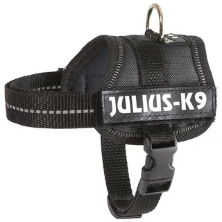 Julius-K9 K9 Powergeschirr Hundegeschirr Schwarz 2XS/Baby 2