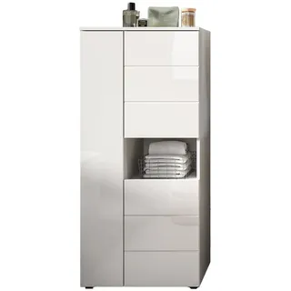 inn.furn Badkommode 60 x 131 cm Weiß