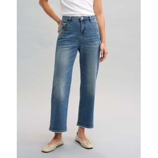 Opus Jeans Culotte Lani Twist in Blau, Größe 38/L26 - 38