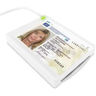 ATLANTIS USB2.0 CIE-Lesegerät 3.0 Windows 10 und Windows 11, weiß, P005-CIED331C