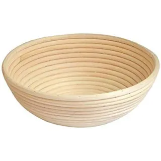 Gärkorb, Brotgärkorb, runder Brotgärkorb, Teig-Backschüssel, für professionelle und private Bäcker (M)