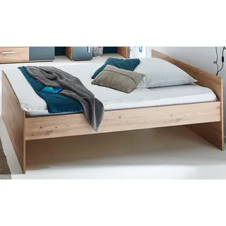 arthur berndt Jugendbett, Eiche Artisan, Holzwerkstoff, Rechteckig, 120x200 cm, Blauer Engel, Hergestellt in Deutschland, Kinder- & Jugendzimmer, Jugendmöbel, Jugendbetten