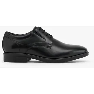 AM SHOE Businessschuh Schwarz, Herren, Größe: 43, Material: Leder/Textil - AM SHOE Businessschuh Schwarz, Herren, Größe: 43, Material: Leder/Textil - man - Schwarz
