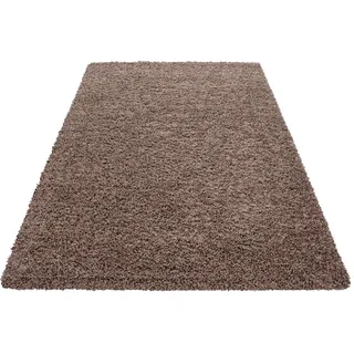 Ayyildiz Life Shaggy 1500 Hochflorteppich 300 x 400 cm mokka