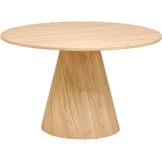 Mid.you Esstisch, Eiche, Holzwerkstoff, Holzoptik, rund, konisch, A-Form, 120x75x120 cm, Esszimmer, Tische, Esstische, Esstische rund
