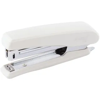 D.RECT 5221 Heftgerät, Hochleistungsheftgerät, Büroheftgerät, Industrieheftgerät, Tischheftgerät, Hefter 20 Blatt, Tacker für Büro, Heftgerät für den Schreibtisch, Weiss