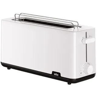 Braun Langschlitz-Toaster Weiß