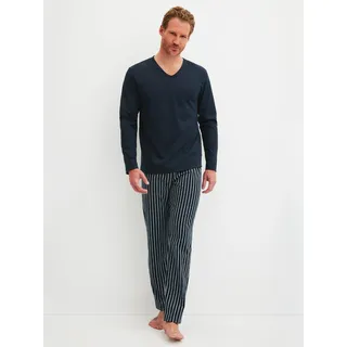 CALIDA Schlafanzug Cotton Special Blau XXL (58/60)